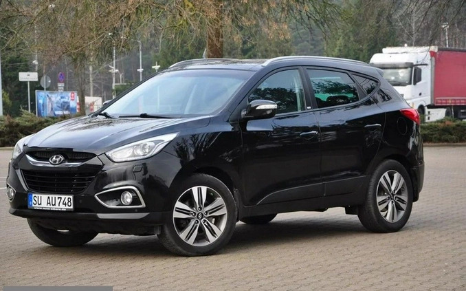 Hyundai ix35 cena 54900 przebieg: 176000, rok produkcji 2014 z Krosno małe 781